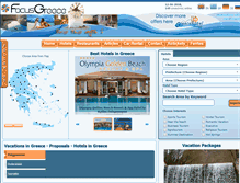 Tablet Screenshot of focusgreece.com